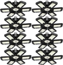 8 Pack LED Garage Light, 200W 20000LM 6500K LED Shop Lights, Garage Lights Ce