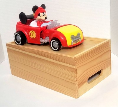 TESTED Mickey Mouse Transforming Hot Rod Mickey Race Car Mattel 2016 Disney