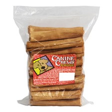 Canine Chews 8" Basted Rawhides for Dogs, 25 Count (Chicken)