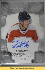 2017 Upper Deck Ice Exquisite Rookie Signatures 15/99 Robert Hagg Auto READ 7ci