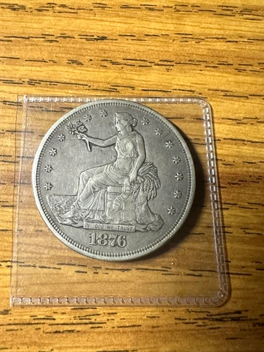1876-S TRADE DOLLAR RAW