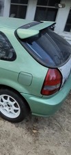 Genuine Jdm Honda Civic Type R Ek9 Ctr Oem Rear Spoiler Wing Hatch Midori Green