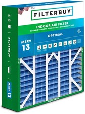 Filtros de aire Filterbuy 20x25x6, horno de CA para Aprilaire Space Gard 201 (MERV 13)