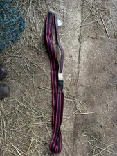 Horse Surcingle Strap Buckle Up Closure Elastic Infill