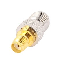 F Type Female Jack to SMA Female Straight Adapter RF Connector Converter