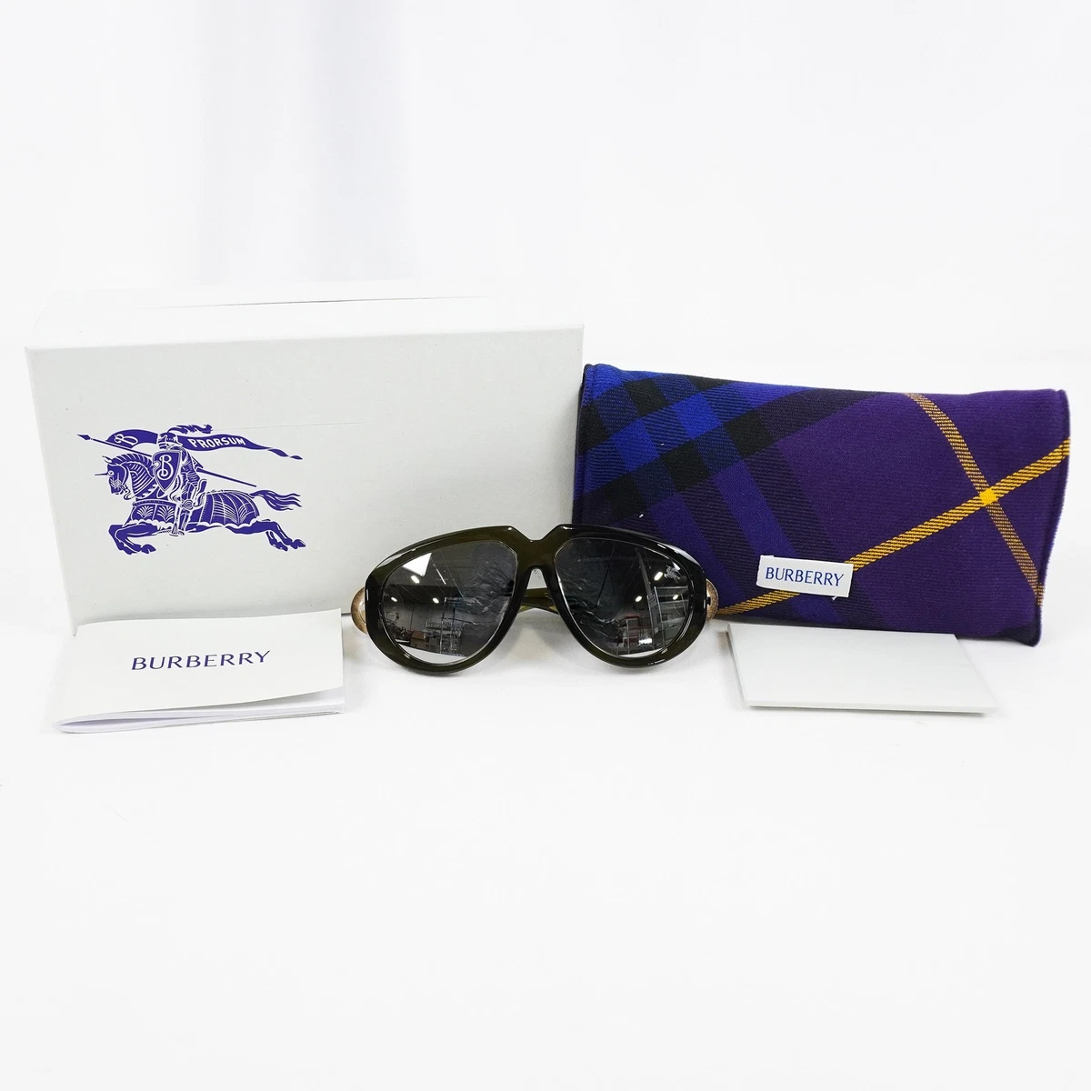 Burberry Silver Sunglasses for Women for sale | eBay