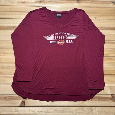 Harley-Davidson Powertrain Operations Menomonee Falls Long Sleeve Shirt - 2XL