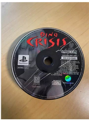 Dino Crisis - Sony PS1 Game Disc Only - Tested And Working