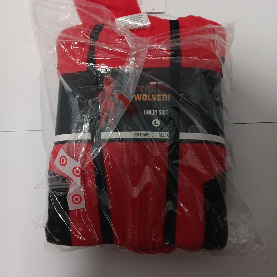 Костюм Marvel Deadpool Wolverine для Хэллоуина костюм союза мужской большой красный черный логотип - Изображение 2 из 4