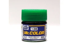 GSI Creos MR. Hobby Mr Color MR-138 Clear Green 10mL Primary Gloss Paint