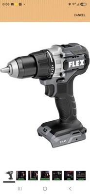 Flex FX1131 Compact Drill Driver 24V 1/2'' With Charger And Bag NO BATTERY 