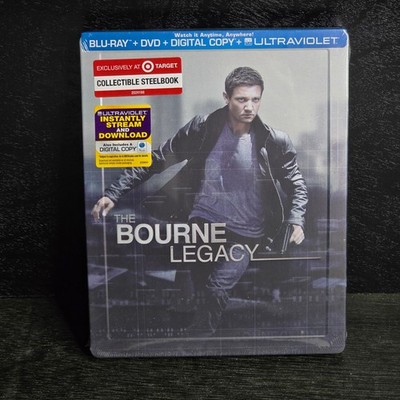The Bourne Legacy Blu Ray DVD Digital Copy Collectible Steelbook Target Exclus.