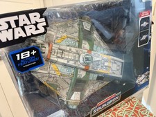 Star Wars Micro Galaxy Squadron - 15  Ghost with 4 Mini Figures Lights  Sounds
