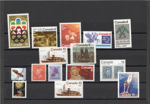 lot # 463 Canada Collection 15 Stamps MN H