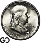 1950-D Franklin Half Dollar, Cartwheel Luster