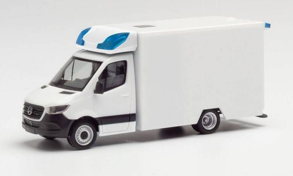 Herpa Minikit MB Sprinter 18 RTW Fahrtec Weiß 013826-image