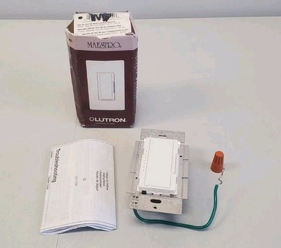 LUTRON Maestro MALV-600-WH Dimmer New In Box