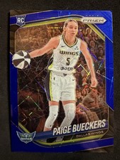 2025 Panini Prizm WNBA Paige Bueckers Rookie Blue Velocity Prizm #5
