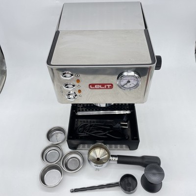 Lelit Anna Kaffeemaschine - Mit beweglichem Milchaufschäumer - Silber
