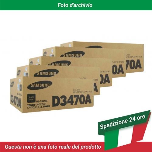 HP-Samsung D3470A Toner Black 5 Pack