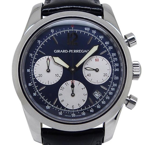 GIRARD PERREGAUX 4956 Sports Chronograph Men's Watch From Japan G0326