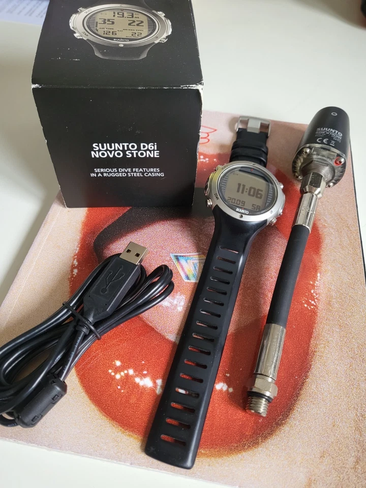 Sunnto D6i Novo Stone Tauchcomputer mit integriertem Luftsender - Bild 3 von 4