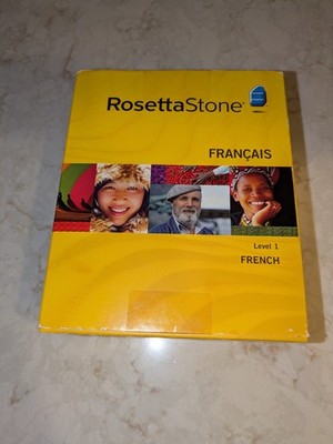 Rosetta Stone FRENCH Level 1 Version 3 Win/Mac With Headset (Open Box Unit)