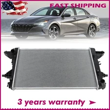 Engine Cooling Radiator for Hyundai Elantra 2021-2023 MT Cross Flow 25310AA000