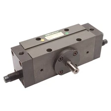 Numatics AR025A1A6D2X Rotary Actuator, 90-180°, 250psi, ø12mm Shaft, 1/8in NPT