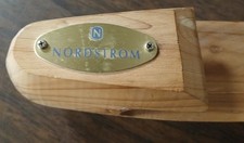 Women's shoe tree pair, cedar, Nordstrom, spring loaded 11"- 9.5"