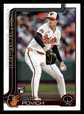 Cade Povich 2025 Topps #25 Baltimore Orioles ROOKIE RC *107