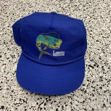 Yupoong Mexico Blue Hat Adjustable Cap Baja mahi mahi Vintage Rope hat