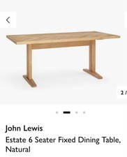 John Lewis Estate Table John Lewis Oak Dining Table 6 Seater Estate Dining Table