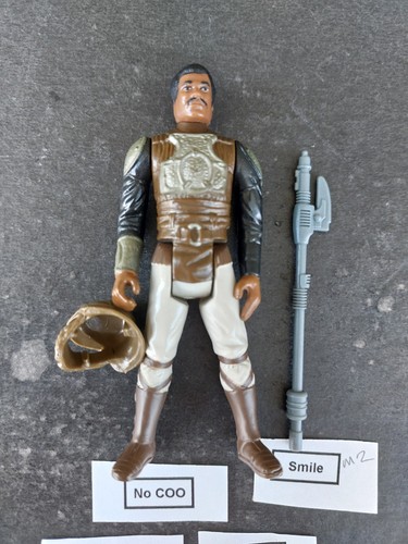 DE COLECCIÓN STAR WARS - GUARDIA DE ESQUIFE LANDO CALRISSIAN - SONRISA SIN COO - EN MUY BUENA CONDICIÓN COMPLETA - Imagen 5 de 18