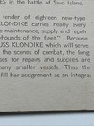 1945-WWII USS Klondike AD-22 Commissioning Ceremony Program-Invitation-Navy — photo 7