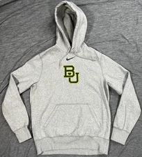 Nike Baylor Bears Sweatshirt Hoodie Mens Medium Gray NCAA Football Pullover