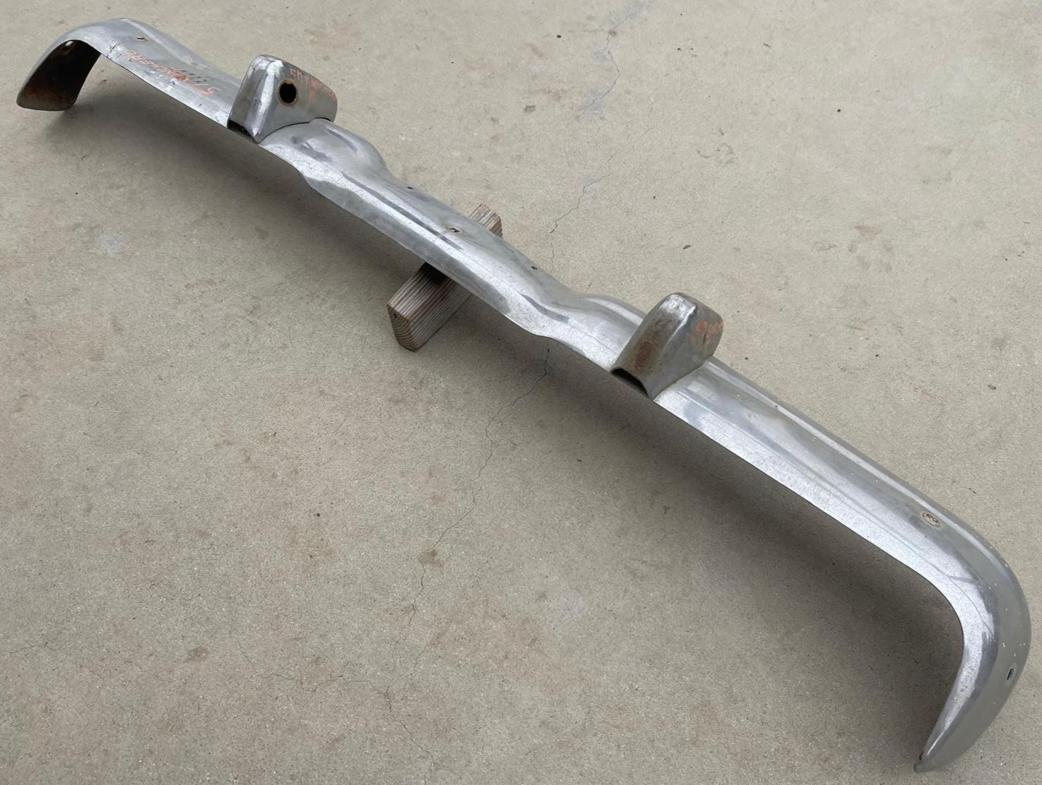 X FORD RANCHERO STATION WAGON REAR BACK NEW TRIPLE CHROME PLATED BUMPER ...