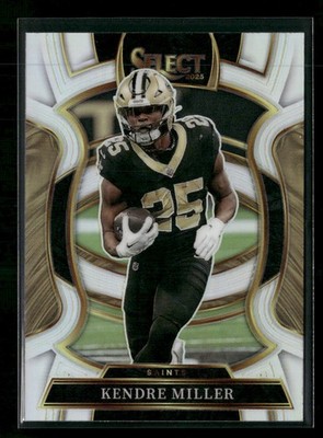 Kendre Miller 2025 Panini Select Silver Prizm #40 New Orleans