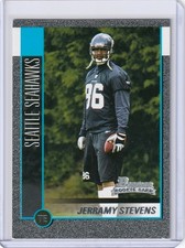 2002 Bowman Silver /250 Jerramy Stevens #170 Rookie RC