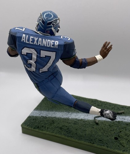 McFarlane NFL Action Figur Shaun Alexander Seattle Seahawks 2006 Serie 14 Neu - Bild 6 von 10