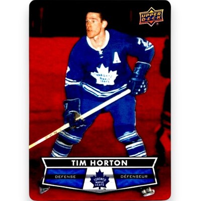 2021-22 UPPER DECK TIM HORTONS RED DIE CUT #DC-01 TIM HORTON LEGENDS NM/MINT