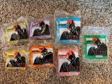   Vintage 1993 McDonalds Happy Meal BATMAN ANIMATED SERIES Set Of 7 Not Complete