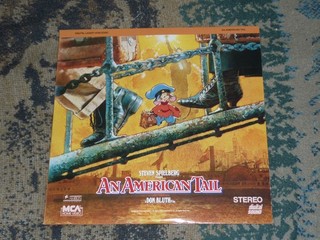 An American Tail CAV Laserdisc Amblin Entertainment Don Bluth