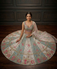 New Designer Lehenga Choli Lengha Indian Wedding Party Pakistani Wear Bollywood