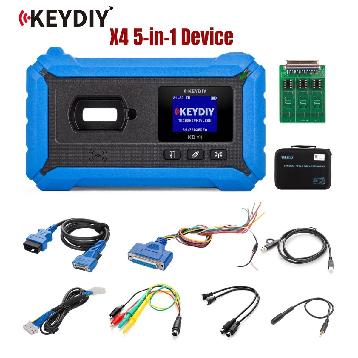 KEYDIY KD-X4 Remote Generateor Copy Chip Reader Programming Multi