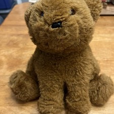 Dakin Plush Musical Bear VTG 1984 Wind Up 8  Teddy Lullaby Nursery Brown Working