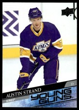 2020-21 Upper Deck YOUNG GUNS Austin Strand Rookie Los Angeles Kings #722