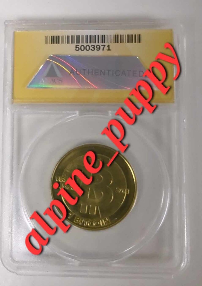 Rare 2011 Ver. 2 Casascius 1 Bitcoin Physical ANACS MS 65 FULLY FUNDED BTC  BCH | eBay