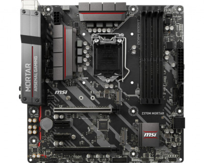 msi - MSI製　MicroATXマザーボード　Z370M MORTAR　LGA1151 MSI Z370M MORTAR Motherboard Intel Z370 LGA 1151 DDR4 M.2