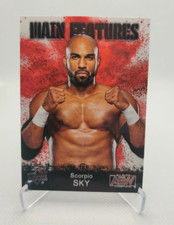 2021 Upper Deck AEW Main Features #MF-27 Scorpio Sky Wrestling Card